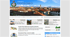 Desktop Screenshot of comune.grassobbio.bg.it
